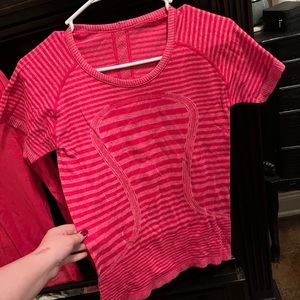 Lululemon swift tech run stripped shirt